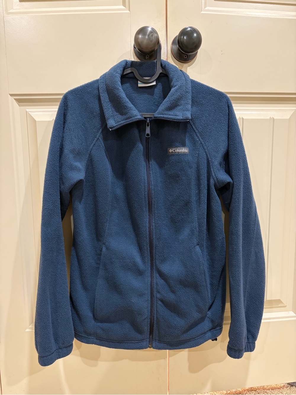 Columbia Navy Blue Fleece Pullover